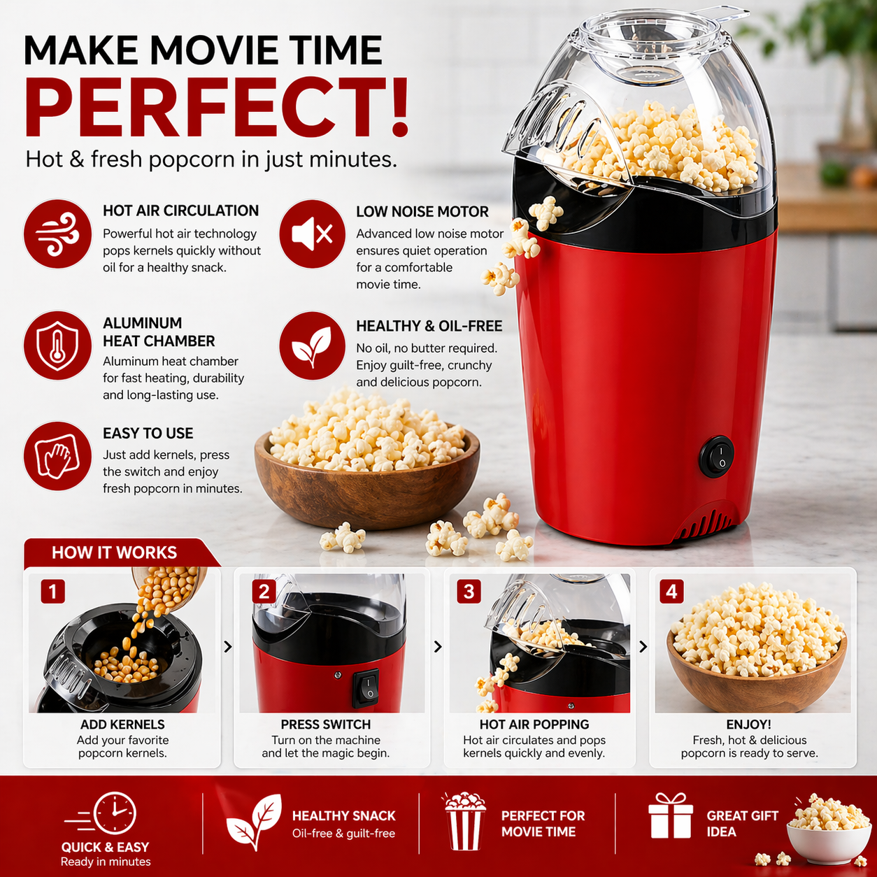 Popcorn Making Machine