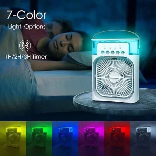 Portable Mini Air Cooler with Mist – Instant Cooling Anywhere ❄️💧