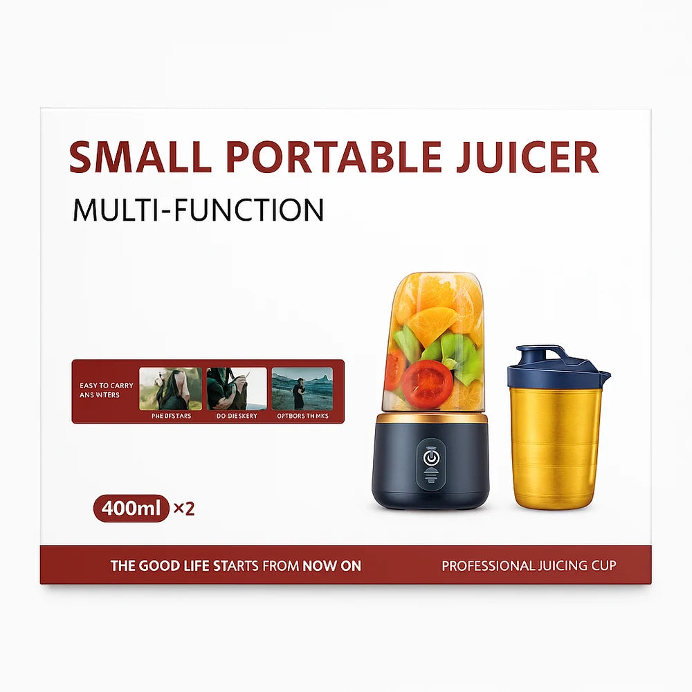 Plastic Mini Juicer with container, For Home